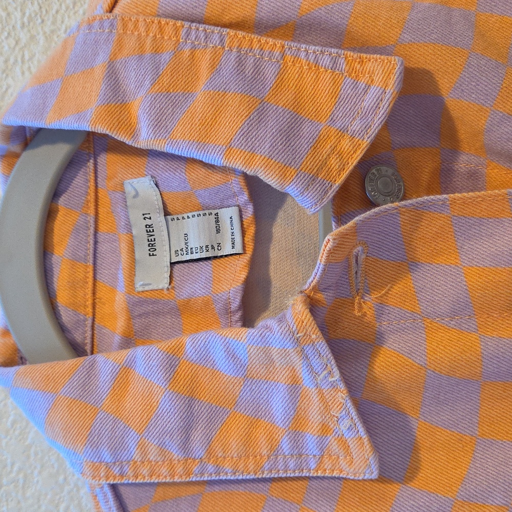 Checkerboard Jacket / Size Small - Picture 2 of 8